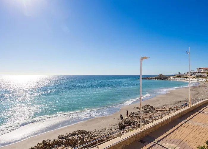 アパート Vacacional En Edificio Torresol, Primera Linea De Playa ネルハ